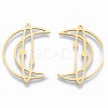 201 Stainless Steel Filigree Joiners Links STAS-N090-LA960-2-1