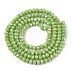 Electroplate Glass Beads Strands EGLA-A044-P2mm-B30-3