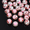 ABS Plastic Imitation Pearl Beads KY-N015-104-2