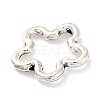 Tibetan Style Alloy Bead Frame PALLOY-I222-04AS-2