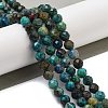 Natural Chrysocolla Beads Strands G-G927-15C-2