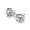304 Stainless Steel Connector Cabochon Settings STAS-Z144-07P-2