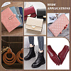 PVC Imitation Leather Fabric AJEW-WH20006-451A-5