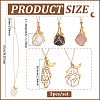 3Pcs Alloy Pendant Necklaces NJEW-PH01577-2