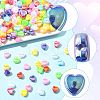 200Pcs 2 Colors ABS Plastic Beads KY-FS0001-42D-3