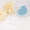Pearlized Eco-Friendly Dyed Glass Pearl Round Bead HY-PH0002-17-B-5