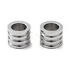 303 Stainless Steel European Beads STAS-B078-01P-02-1