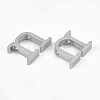 Tarnish Resistant 304 Stainless Steel Pendants STAS-T041-10-N-2
