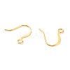 Brass Earring Hooks KK-F824-012G-2