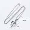 Viking Three Fork Pendant 304 Stainless Steel Men's Necklaces IA5597-5