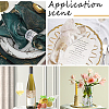 50Pcs 2 Style Metallic Paper Napkin Rings AJEW-GF0007-51-5