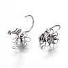 Tarnish Resistant 304 Stainless Steel Leverback Earring Findings X-STAS-P223-24P-2