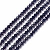 Synthetic Blue Goldstone Beads Strands X-G-L581A-004A-1
