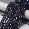Transparent Glass Beads Strands X-EGLA-A044-T8mm-MB15-2