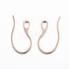 Ion Plating(IP) 304 Stainless Steel Earring Hooks STAS-H383-28RG-2