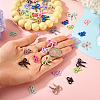 36Pcs 18 Styles Spray Plating Alloy Pendants FIND-TA0007-94-6