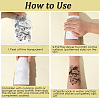 Removable Temporary Water Proof Tattoos Paper Stickers DIY-WH20013-74-5