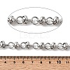 304 Stainless Steel knot Link Chains CHS-K024-18P-2