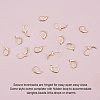 304 Stainless Steel Leverback Earring Findings STAS-PH0018-28G-4