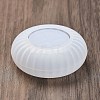 Flat Round Silicone Candle Holder Molds DIY-A053-10-2