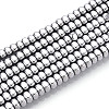 Electroplated Synthetic Non-magnetic Hematite Beads Strands G-T139-61A-1