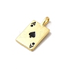 Rack Plating Brass Pendants KK-A268-01G-02-2