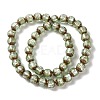 Handmade Gold Sand Lampwork Beads Strands LAMP-P062-01F-3