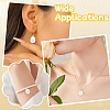 26Pcs 26 Styles Natural Shell Teardrop Charms with Golden Tone Metal Letter Slices SHEL-CJ0001-33-7