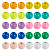  100Pcs 10 Colors Spray Painted Alloy Beads FIND-TA0003-08-8