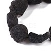 Natural Tektite Beads Strands G-Q164-F03-01-4