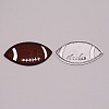 Polyester Computerized Embroidery Cloth Iron On/Sew On Patches DIY-TAC0001-36-1