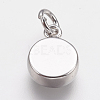 Brass Pendant Cabochon Settings KK-E728-L-06P-2