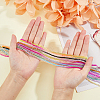 SUPERFINDINGS 15 Strands 15 Colors Transparent Gradient Color Glass Beads Strands GLAA-FH0001-71-4