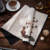 Coffee Theme Cotton and Linen Cup Mats AJEW-WH0201-020-5
