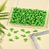 200Pcs Opaque Acrylic Beads SACR-FS0001-39C-10