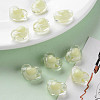 Transparent Acrylic Beads TACR-S152-08A-07-7