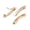 Iron Hair Barrette Findings OHAR-PW0001-198KCG-D-1-2