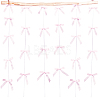 6Pcs Polyester Bowknot Hanging Streamer AJEW-SP0002-71B-1