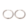 Tarnish Resistant 201 Stainless Steel Huggie Hoop Earrings EJEW-L250-01G-P-2