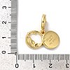 Brass Micro Pave Cubic Zirconia Pendants KK-K345-03G-3