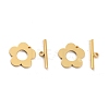 Brass Toggle Clasps KK-FH0001-61-3