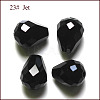 Imitation Austrian Crystal Beads SWAR-F062-8x6mm-23-1