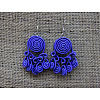 Iron Polyester Dangle Earrings FS-WG1F812-03-1