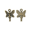 Tibetan Style Alloy Finding Pendants LS-EDD002Y-AB-1