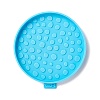 Flat Round Silicone Cup Mat Molds LS-DIY-M039-01-2