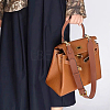 2Pcs 2 Style Cowhide Leather Bag Handles FIND-WR0010-19A-6