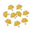 Alloy Enamel Pendants ENAM-CJC0012-007B-1