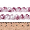 Baking Paint Glass Beads Strands DGLA-N015-10mm-05-4