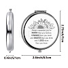 CREATCABIN 1Pc Stainless Steel Customization Mirror DIY-CN0002-16B-2