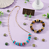 80Pcs 61G Acrylic Imitation Gemstone Beads MACR-TADJ0001-10C-5